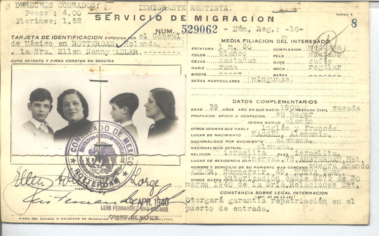 Ellen Nann y Lorge de Adler