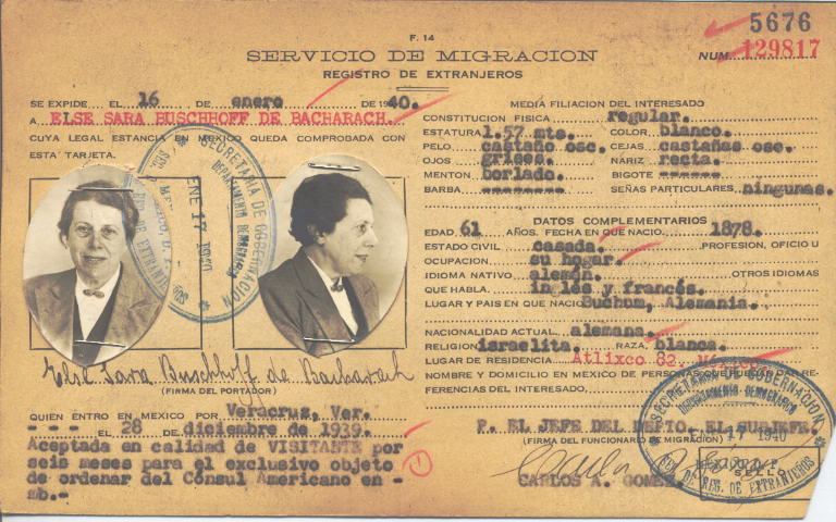 Else Sara Bacharach Buchhoff de