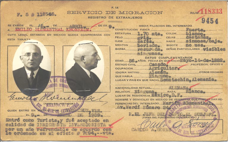 Emilio Blumenthal Kronheim