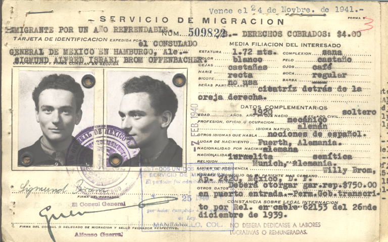 Siegmund Alfred (Israel) Brom Offenbacher