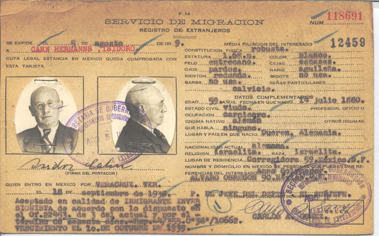 Isidoro Cahn Hermanns