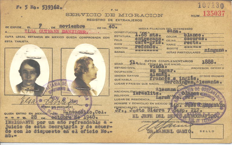 Elsa Danzinger Gutmann de