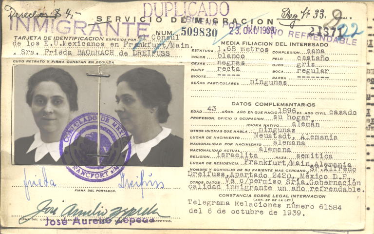 Frieda Dreifuss Bachrach de