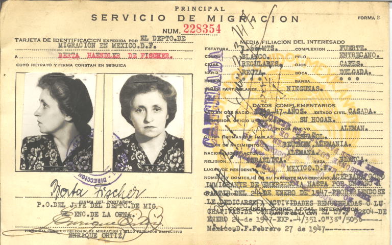 Berta Haendler de Fischer