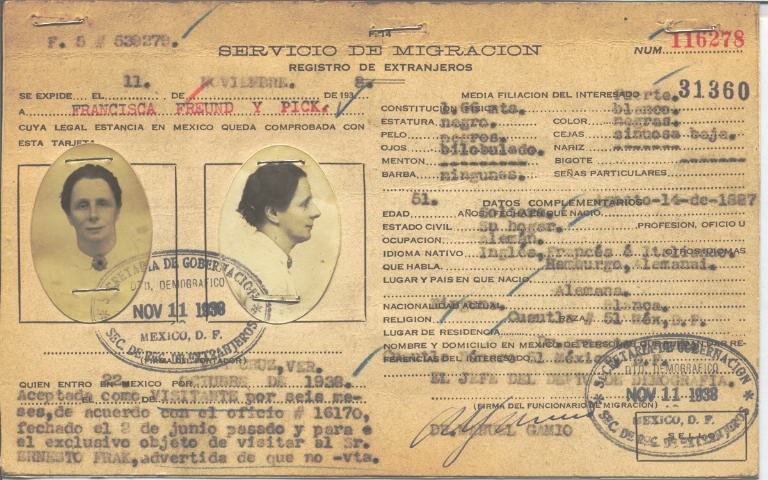 Francisca Freund Y Pick