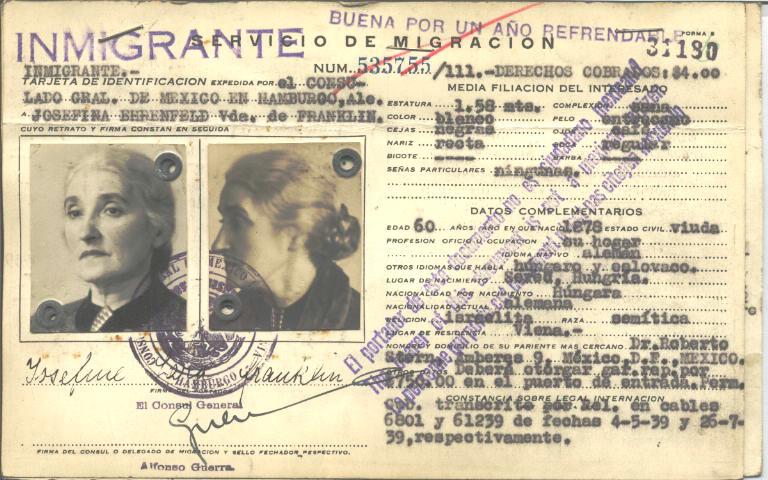 Josefina Ehrenfeld de Franklin