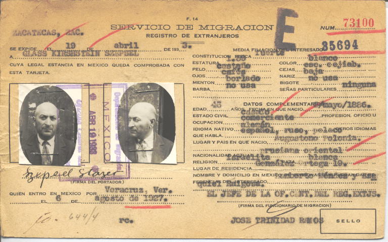 Szepsel Glass Kirshstein