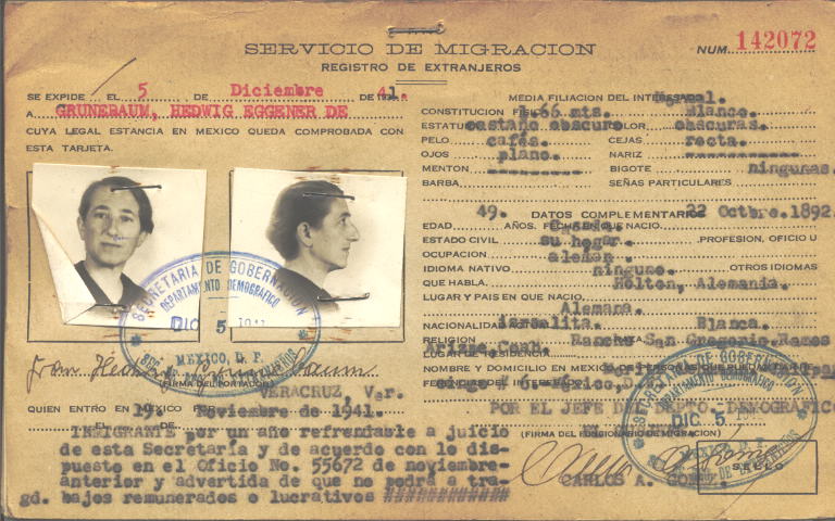 Hedwig Grunebaum Eggener de