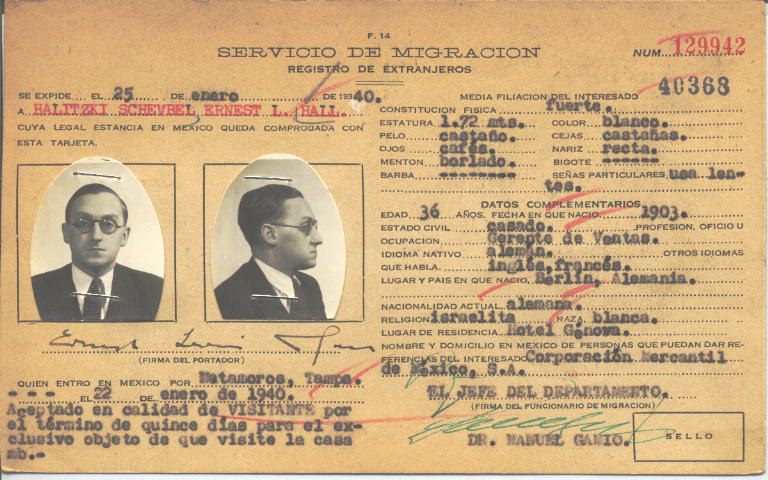 Ernest L. Hall Halitzky Schevbel