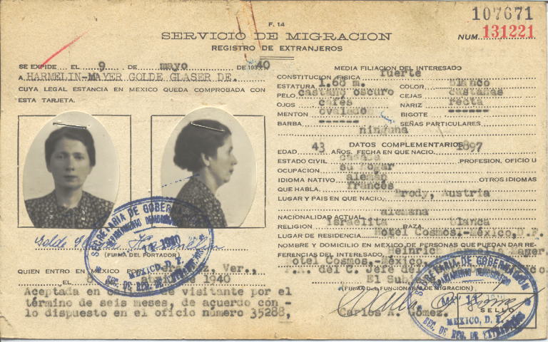 Golde Glaser de Harmelin Mayer