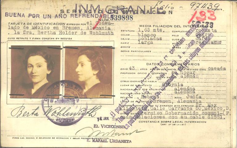 Bertha Holder de Wohlmuth