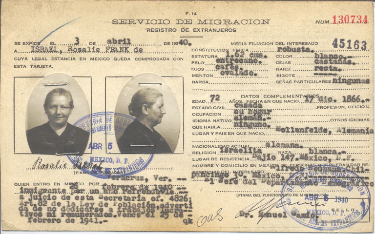 Rosalie Frank de Israel