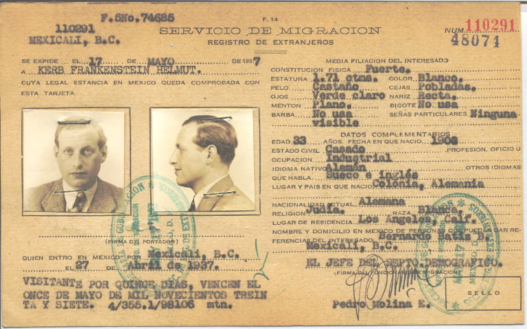 Helmut Kerb Frankenstein