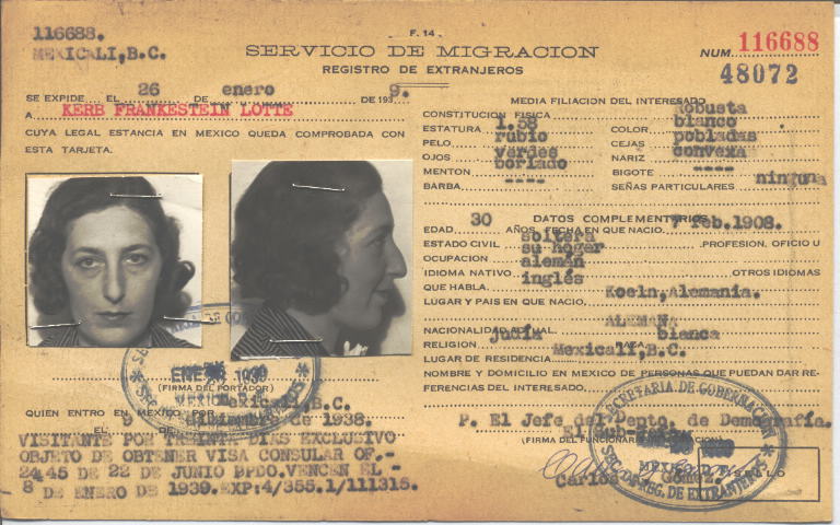 Lotte Kerb Frankenstein