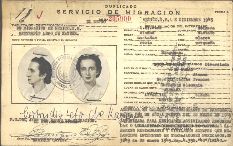 Gertrudis Kayser Lefo de