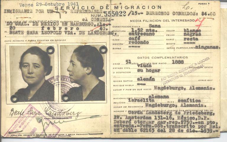 Beate Sara Leopold Vda. de Landsberg