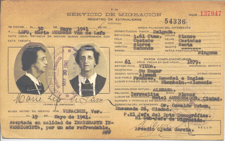 Maria Suesser Lefo Lefo vda. de