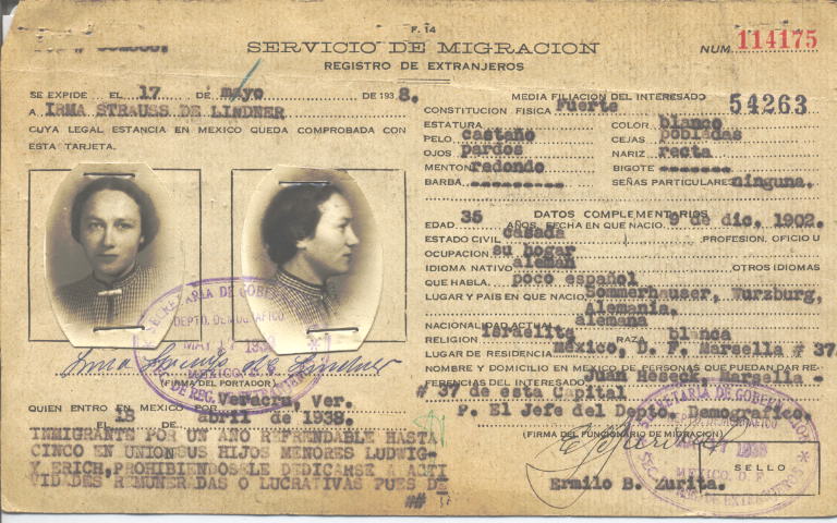 Irma Linder Strauss de