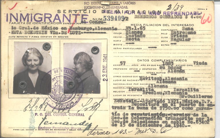 Meta Lutz Eckstein vda. de