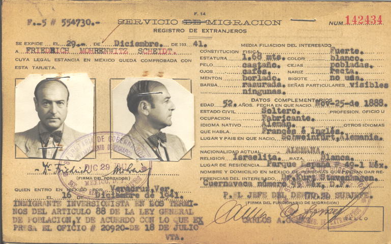 Friedeich Mohrenwitz Scheidt