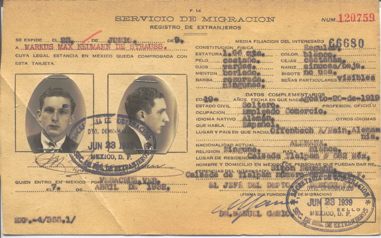 Markus Max Neumann de Strauss