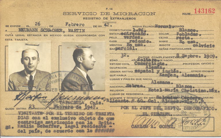 Martin Neuman Schaoher