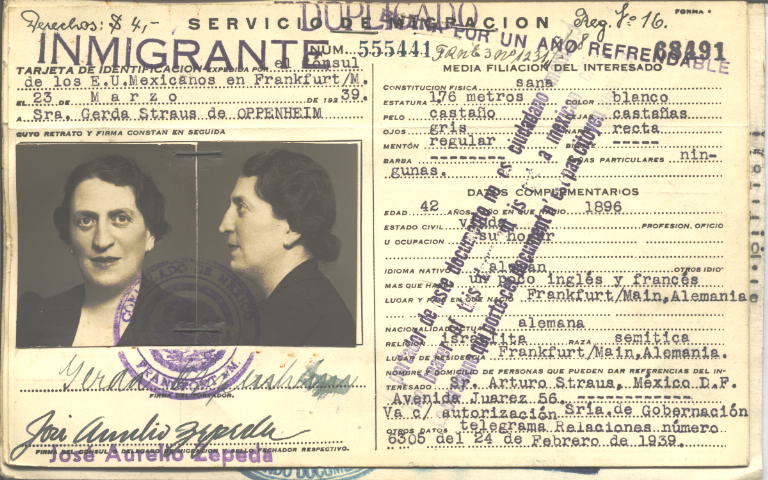 Gerda Oppenheim Straus