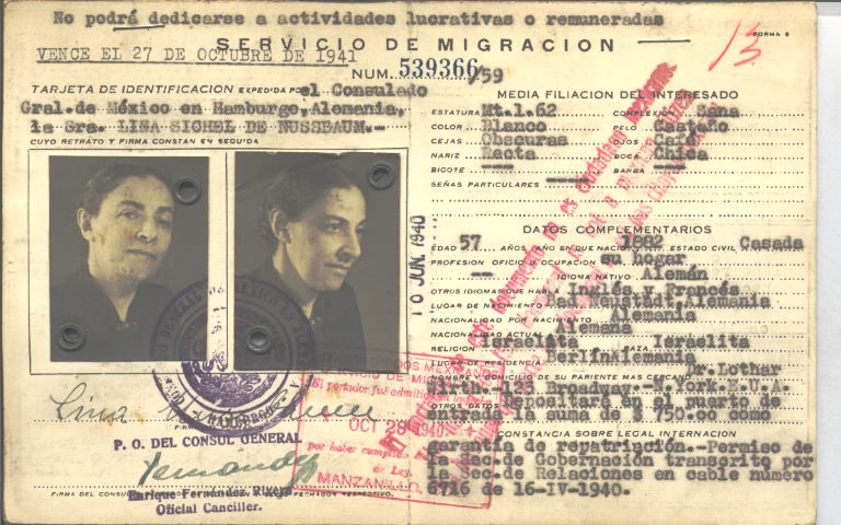 Lina Nussbaum Sichel de