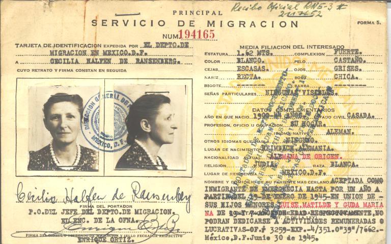 Cecilia Halfen de Ransenberg