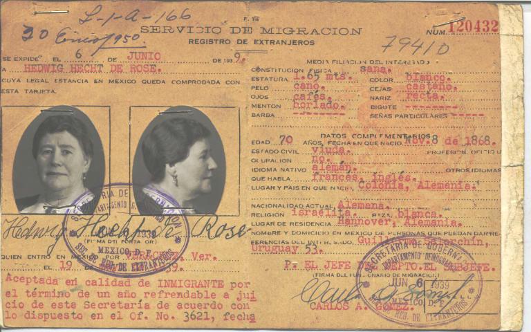 Hedwig Rose Hecht de