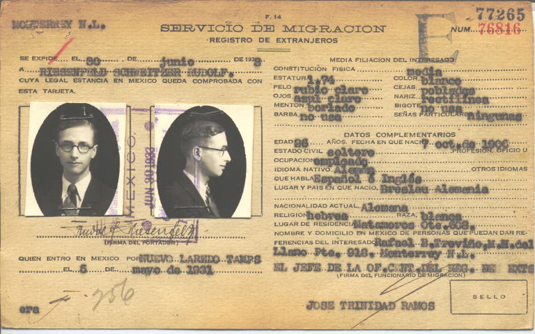 Rudolf Riesenfeld Schweitzer