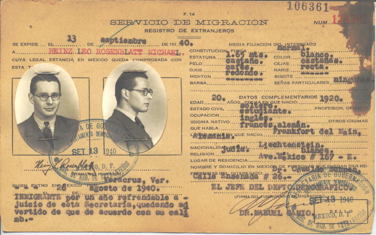 Heinz Leo Rosenblatt Michael