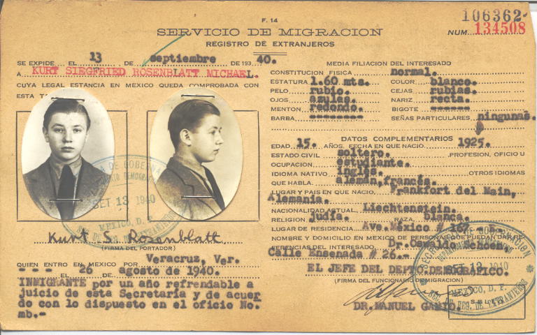 Kurt Siegfried Rosenblatt Michael