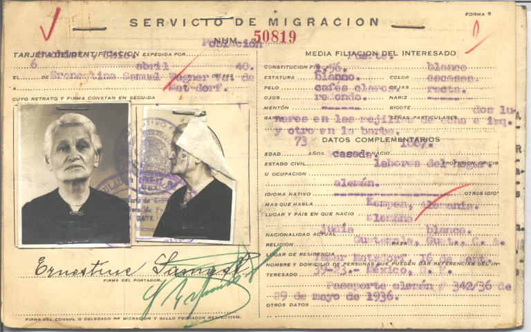 Ernestina Samuel Wagner Vda. de Matzdorf