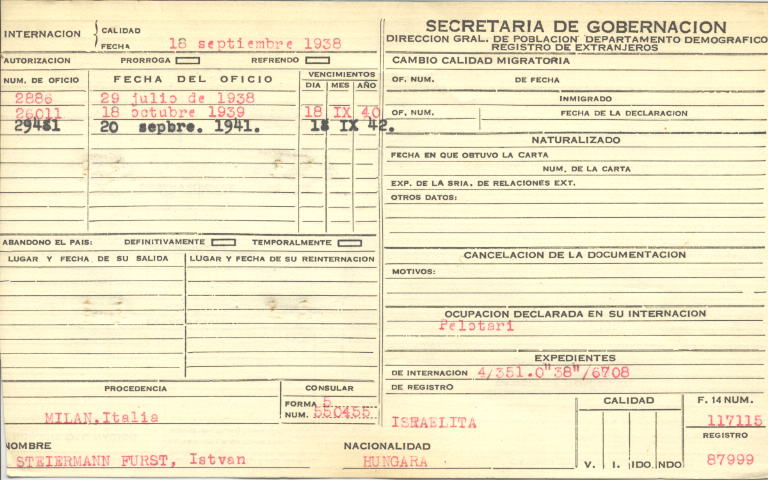 Istvan Steiermann Furst