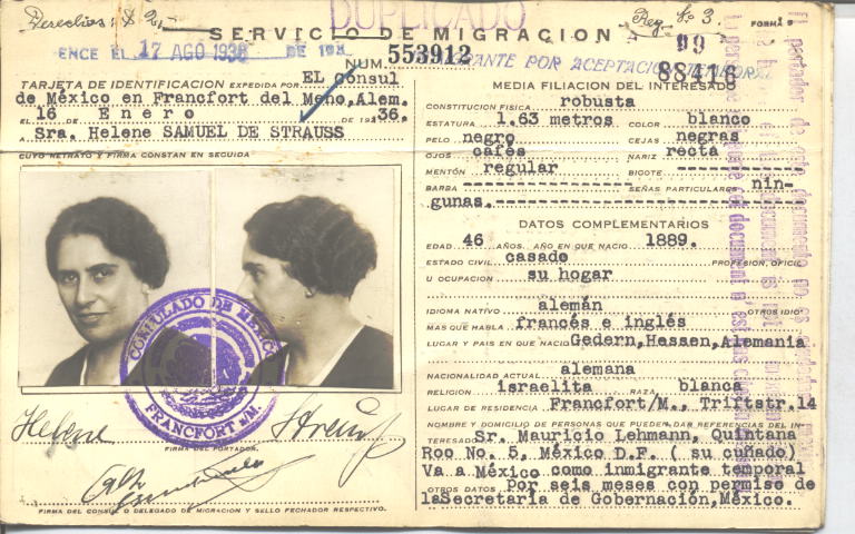 Helene Samuel de Strauss