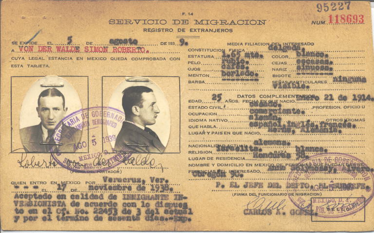 Simon Roberto Von Der Walde