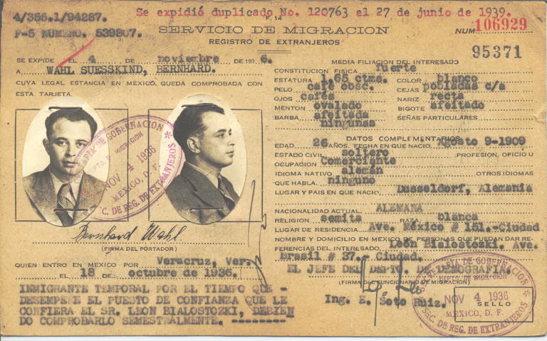 Bernhard Wahl Suesskind