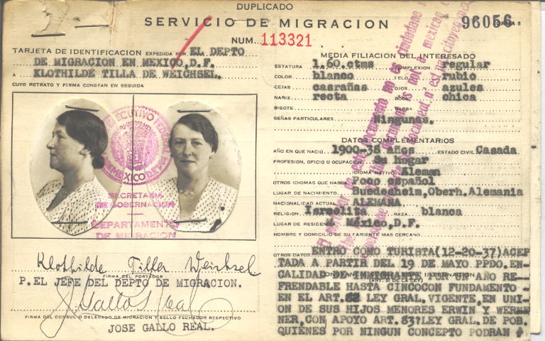 Klothilde Weichsel Tilla de