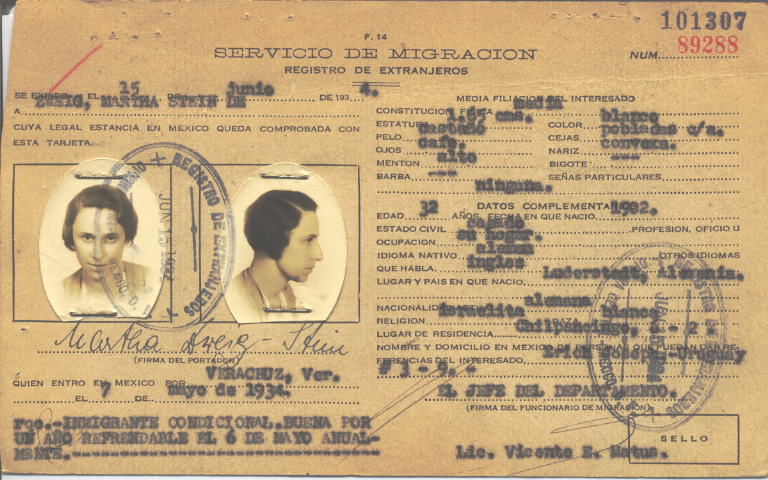 Martha Zweig Stein de