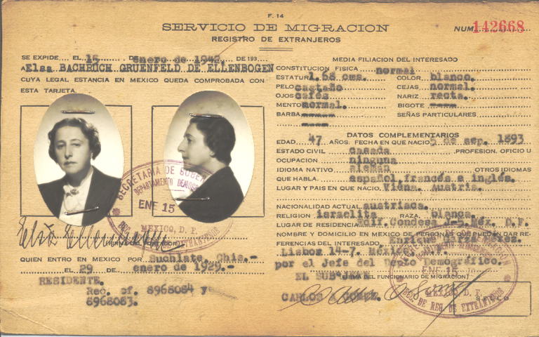 Elsa Bachruch Gruenteld de Ellenbogen