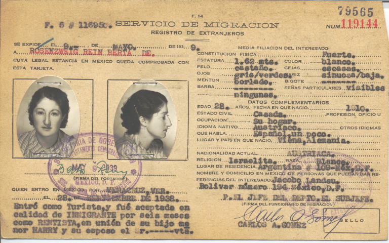 Bertha de Rosenzweig Rein