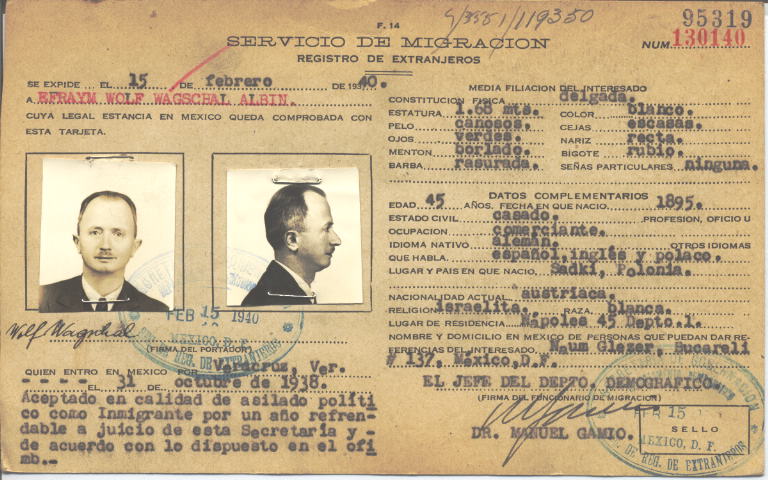 Efraym Wolf Wagschal Albin