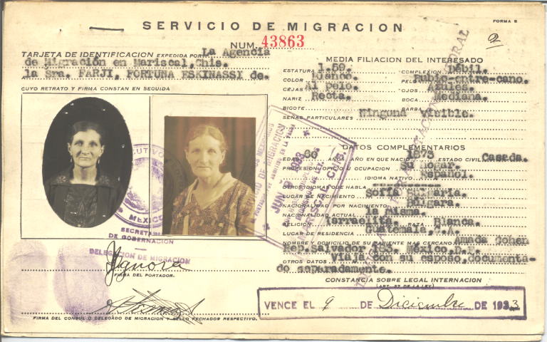 Fortuna Farje Eskenasi de