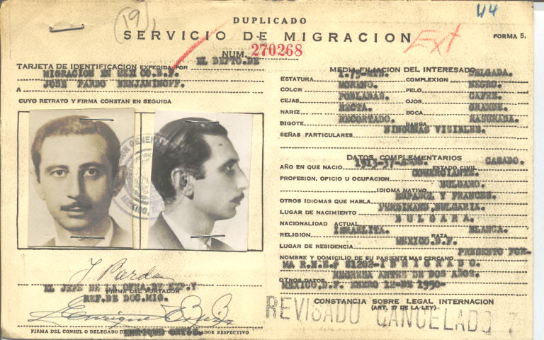 José Pardo Benjaminoff