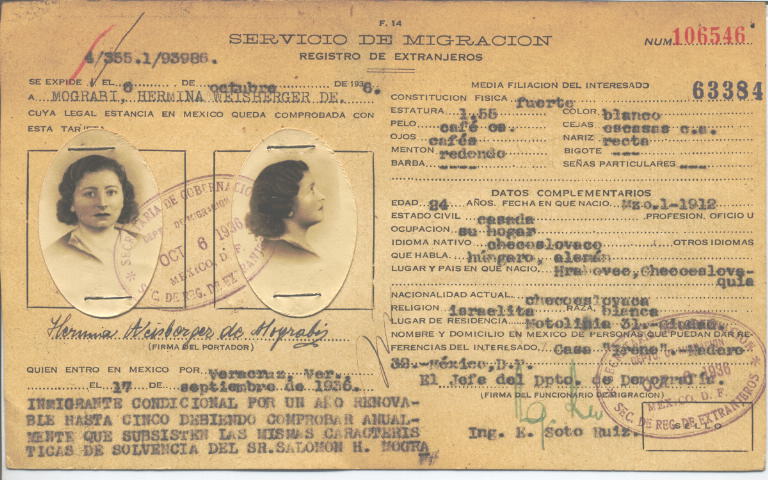 Hermina Mograbi Weisberger de