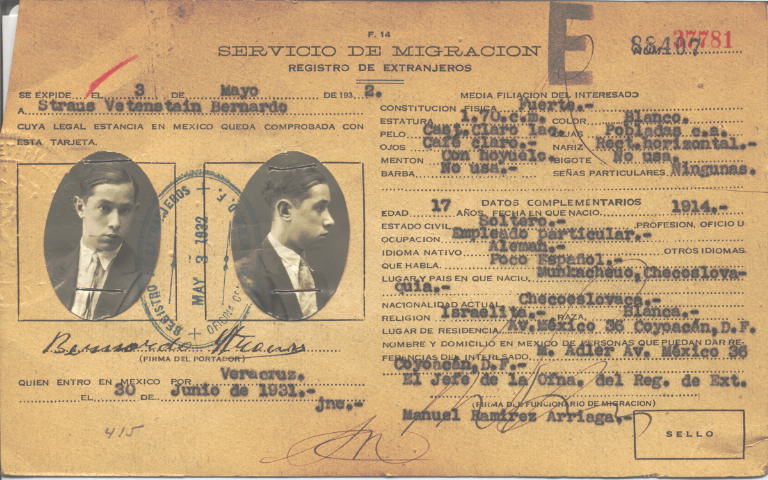 Bernardo Straus Vatenstain