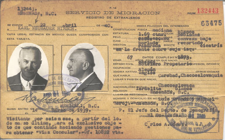 Karl Neubauer Hirsch