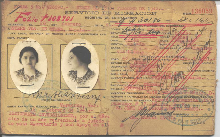 Martha Stern Stern vda. De