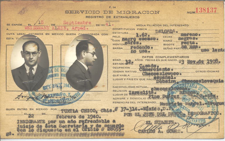 Arpad Weissman Klein